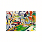 Canvas Print Décor Plat by Henry Lyman Sayën – Decorative Art
