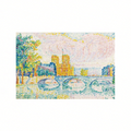 Canvas Print La Cité ‘Paris’ – Paul Signac Poster | Pointillist Neo‑Impressionist Art