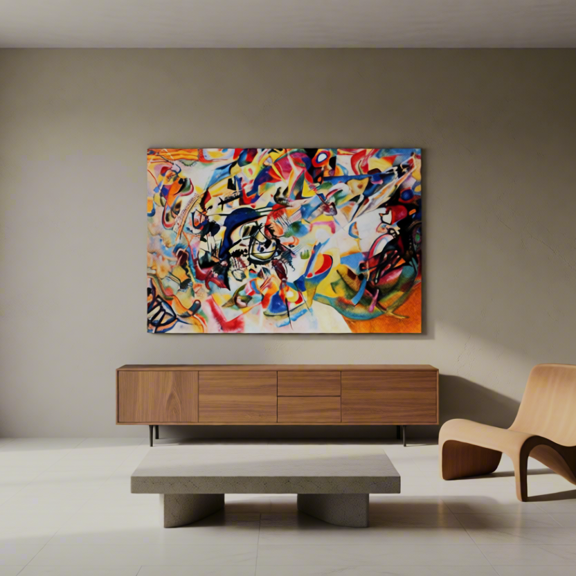 Canvas Print Composition VII by Wassily Kandinsky – Abstract Modern Art