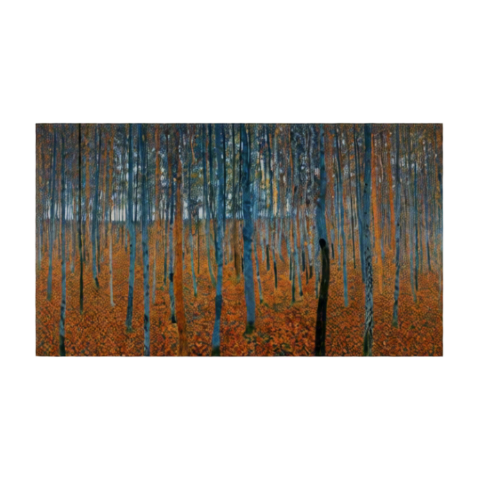 Canvas Print Beach Grove I by Gustav Klimt – Art Nouveau