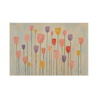 Canvas Print Blush Florals | Contemporary Floral Wall Art