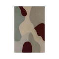 Canvas Print Burgundy Abstract Fields | Contemporary Abstract Art