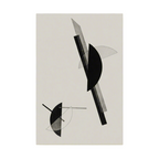 Canvas Print Komposition “One Plate” – László Moholy-Nagy – Bauhaus Abstract Art