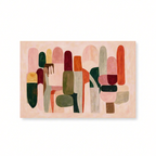 Canvas Print Abstract Seating in Fantasy Land | Surreal Wall Art