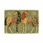 Canvas Print Majestic Horses | Elegant Equestrian Wall Art