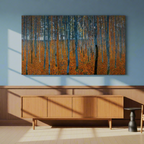 Canvas Print Beach Grove I by Gustav Klimt – Art Nouveau