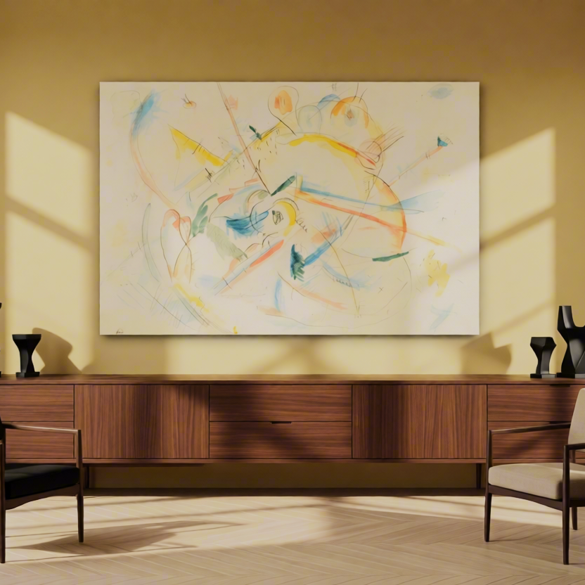 Canvas Print Ohne Titel by Wassily Kandinsky – Abstract Modern Art Print