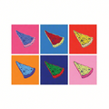 Canvas Print Andy Warhol Style - Slice of Pizza