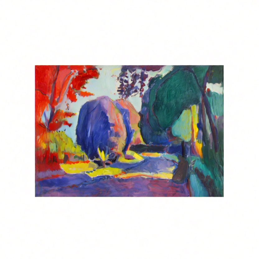 Canvas Print Henri Matisse – Luxembourg Gardens