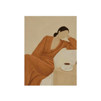 Canvas Print Figurative with Tea | Contemporary Figurative Wall Art