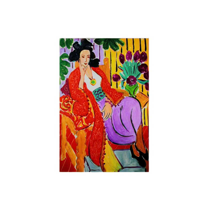 Canvas Print Odalisque with the Red Coat by Henri Matisse