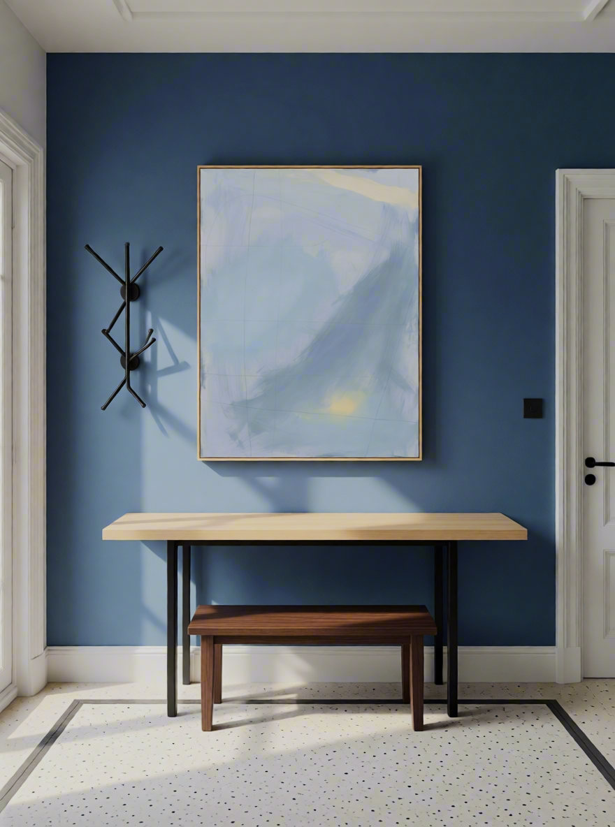 Canvas Print Abstract Blue Skies | Contemporary Abstract Wall Art
