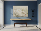 Canvas Print Swan Lake | Elegant Swan Wall Art