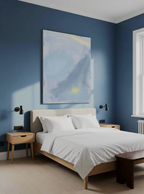 Canvas Print Abstract Blue Skies | Contemporary Abstract Wall Art