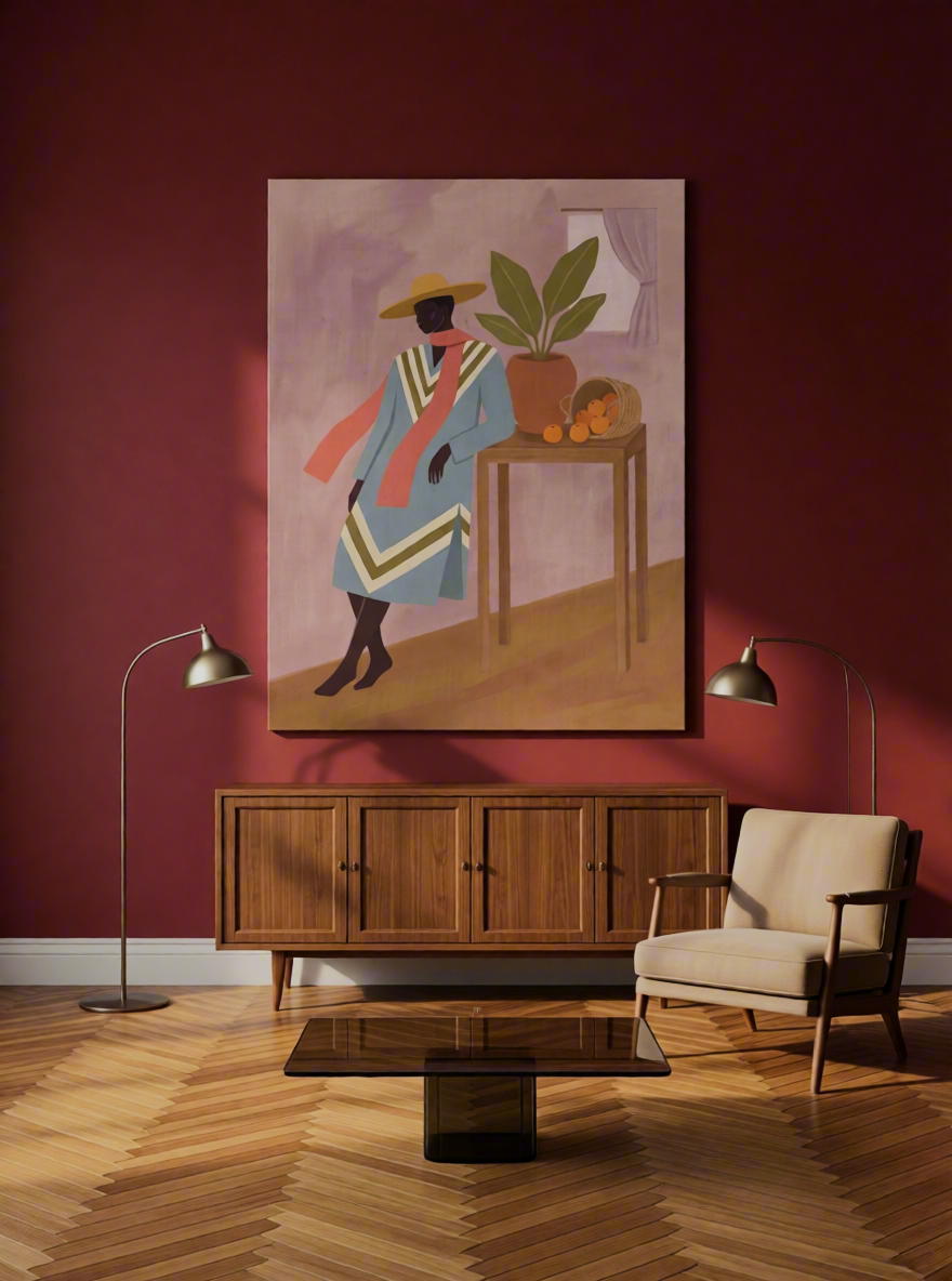 Canvas Print Seller of Dreams | Surrealist Figurative Wall Art