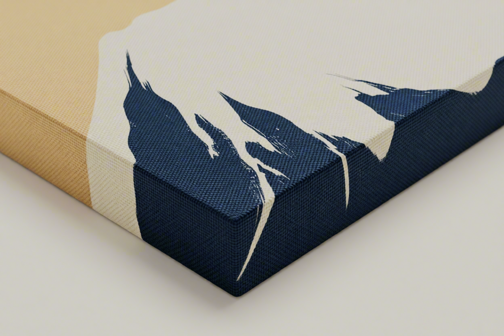 Canvas Print Mount Fuji from Momoyogusa by Kamisaka Sekka – Japanese Art