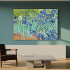 Canvas Print Vincent Van Gogh – Irises - Iconic Post-Impressionist