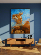 Canvas Print The Chariot of Apollo by Odilon Redon – Surreal Figurative Art