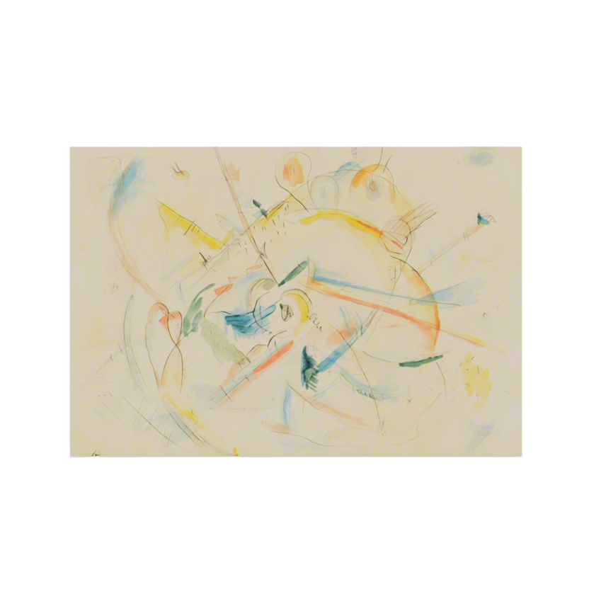 Canvas Print Ohne Titel by Wassily Kandinsky – Abstract Modern Art Print