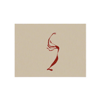 Canvas Print Abstract Line Dancing Figure – Contemporary Art