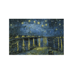 Canvas Print Vincent Van Gogh – Starry Night Over the Rhône | Mesmerizing Post-Impressionist Nightscape