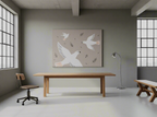 Canvas Print Flying Birds | Minimalist Nature Wall Art