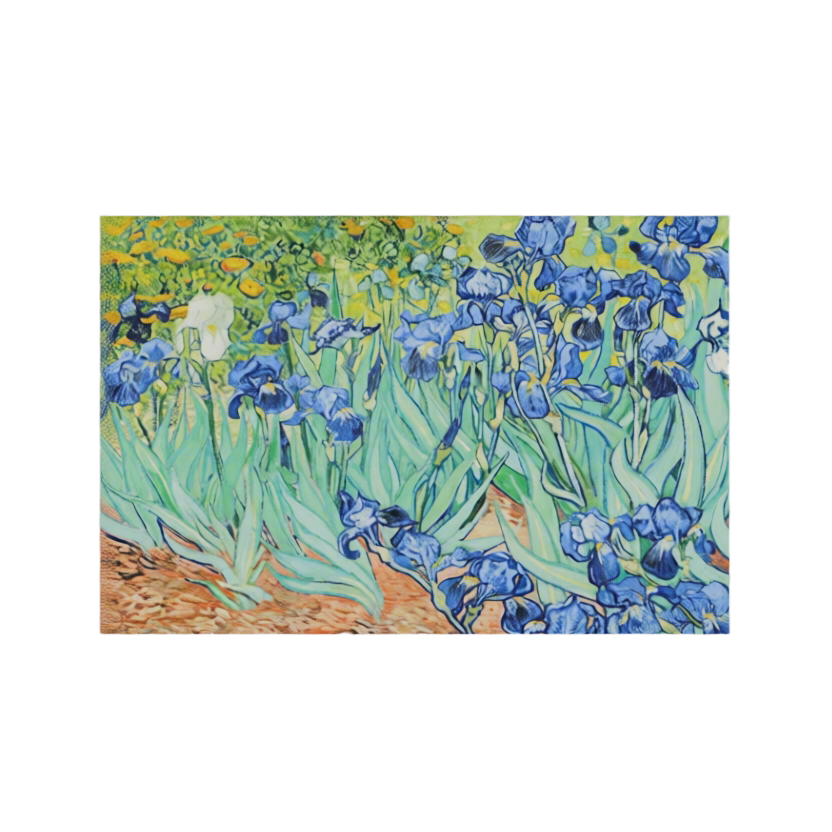 Canvas Print Vincent Van Gogh – Irises - Iconic Post-Impressionist