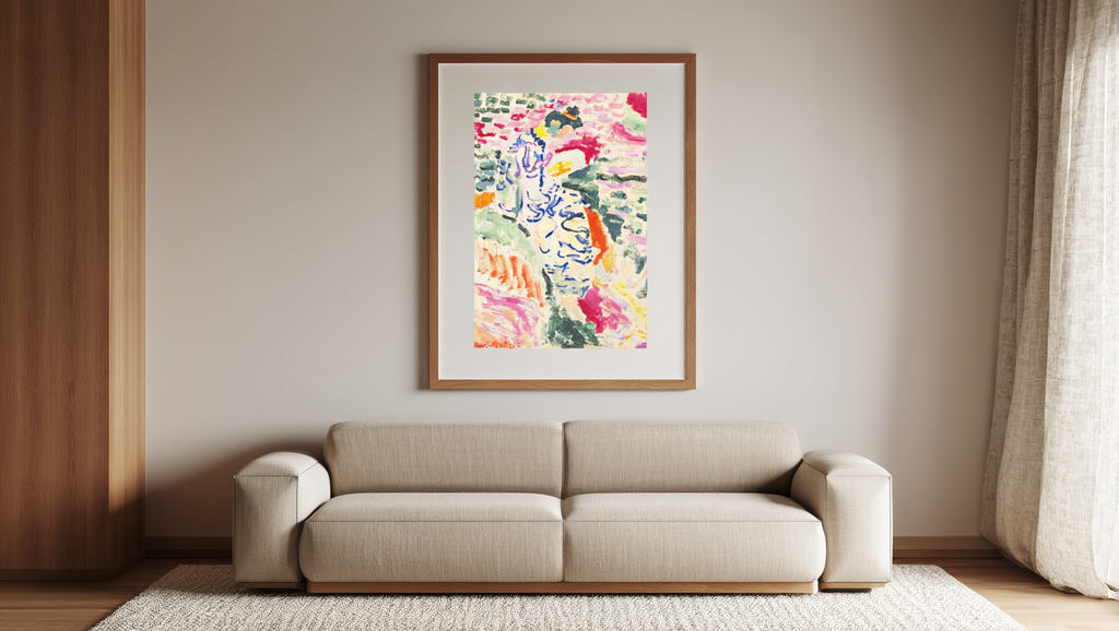 Henri Matisse - La Japonaise 'Woman beside the Water' | Modern Art Print
