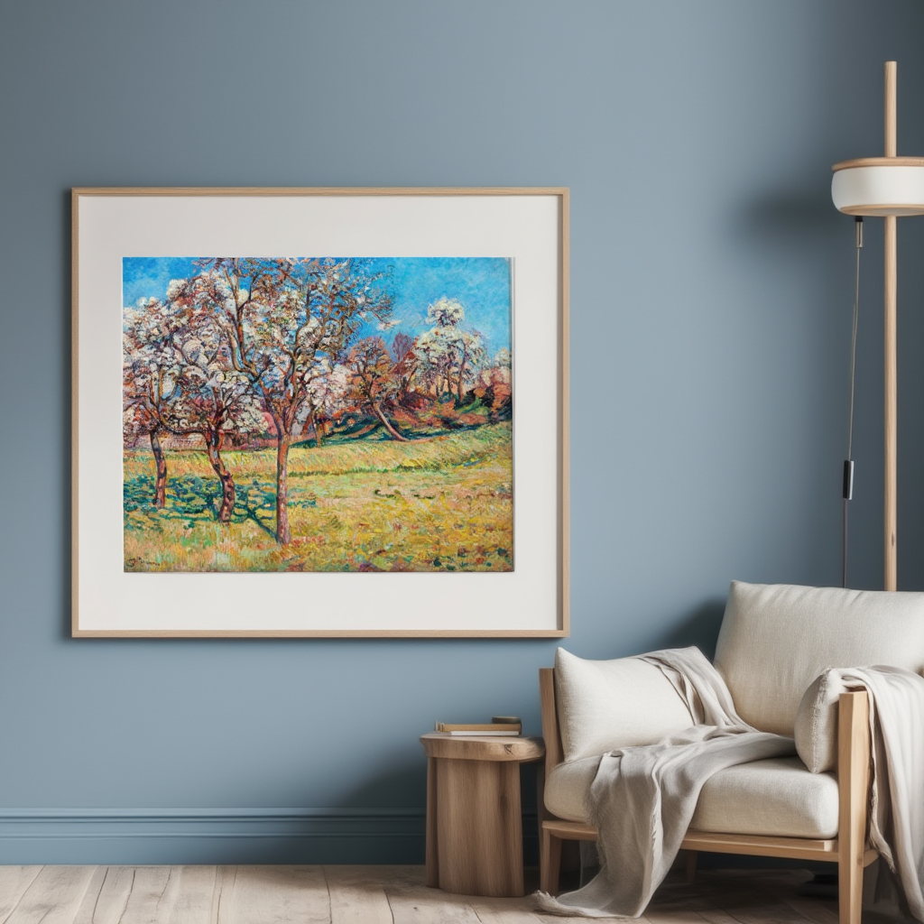 Armand Guillaumin - Les pommiers à Damiette Poster