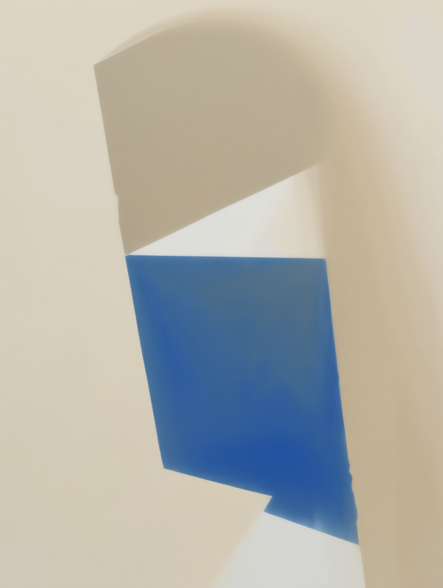 4 Geometric Abstract Portrait Prints – Dusty Pink & Gray Modern Wall Art for Living Room, Bedroom & Studio Decor