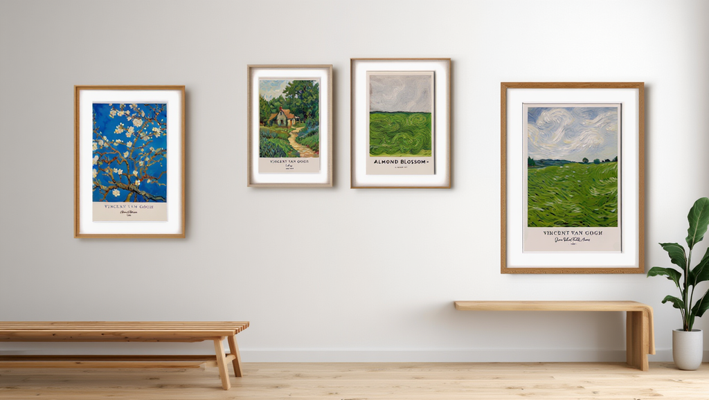 Vincent Van Gogh 4-Piece Art Prints