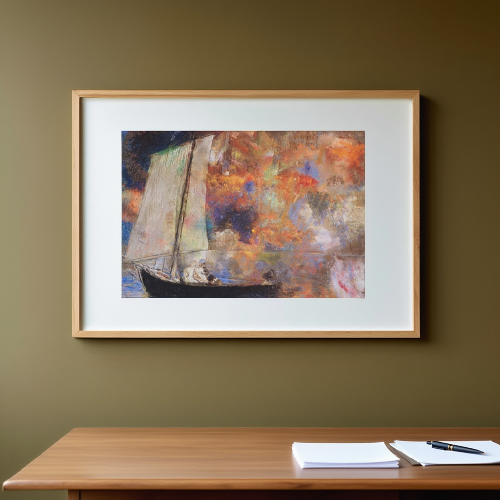 Odilon Redon - Flower Clouds