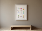 Lampshades Illustration – Modern Art Poster