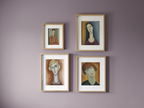 Modigliani Timeless Gaze – Mix & Match Fine Art Print - Hakyarts