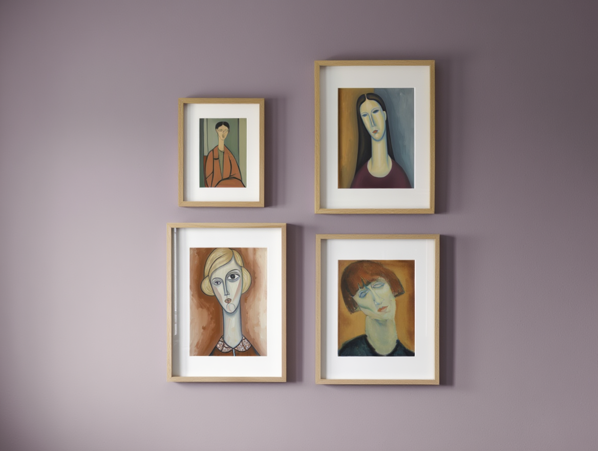 Modigliani Timeless Gaze – Mix & Match Fine Art Print