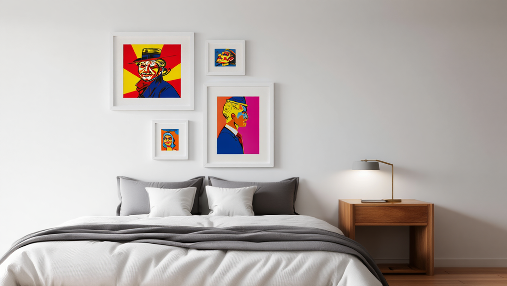 Pop Figures – Set of 4 Figurative Pop Art Prints