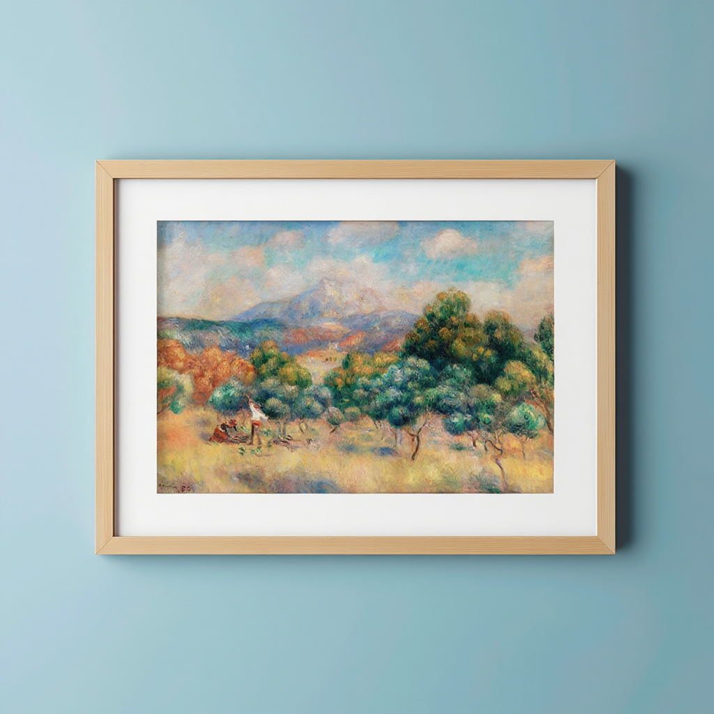 Auguste Renoir - Montagne Sainte-Victoire