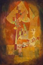 The Man Under the Pear Tree by Paul Klee (1921) – Modernist Expressionist Art Print