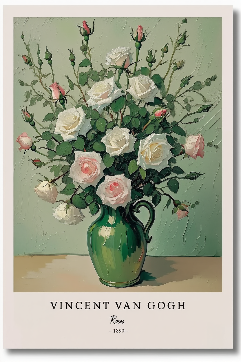 Vincent Van Gogh 4-Piece Wall Art – Classic Gallery Prints