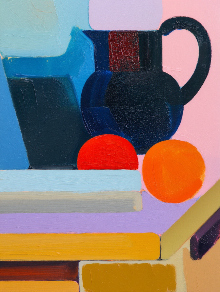 Vilhelm Lundstrøm – Arrangement with Two Oranges, ca. 1938 (Fine Art Poster)