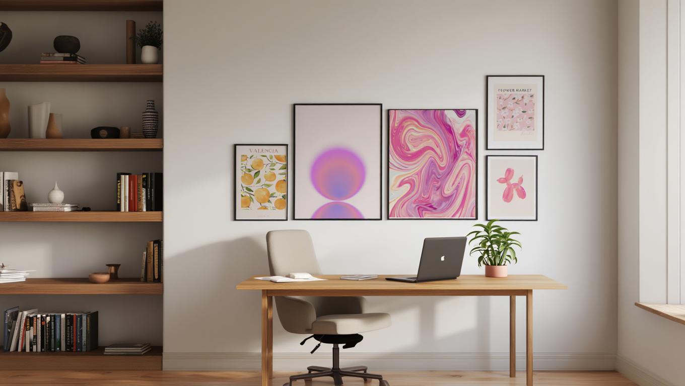 Dopamine Delights: 5 Vibrant & Joyful Wall Art Prints