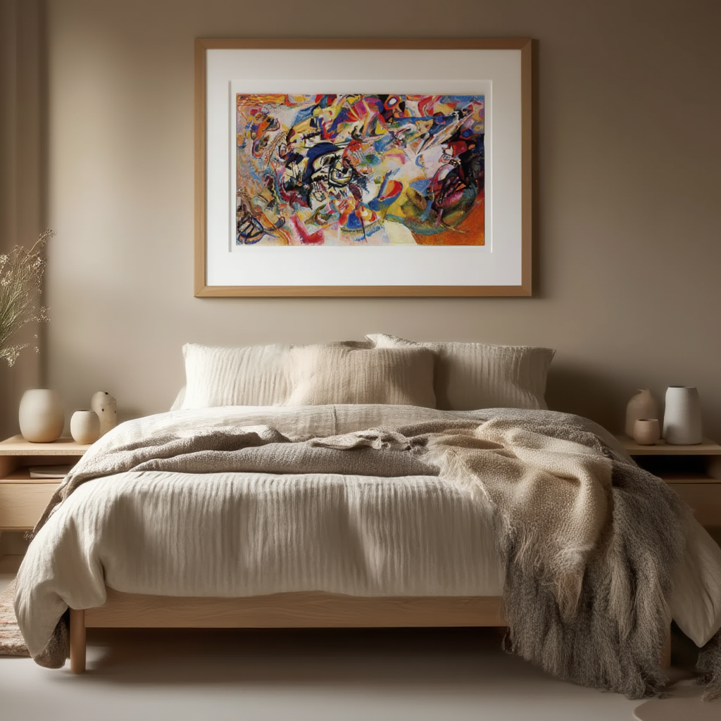 Composition VII by Wassily Kandinsky – Abstract Modern Art Print