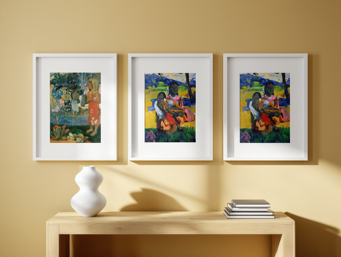 Gauguin Timeless Island Stories – 3 Prints Mix & Match