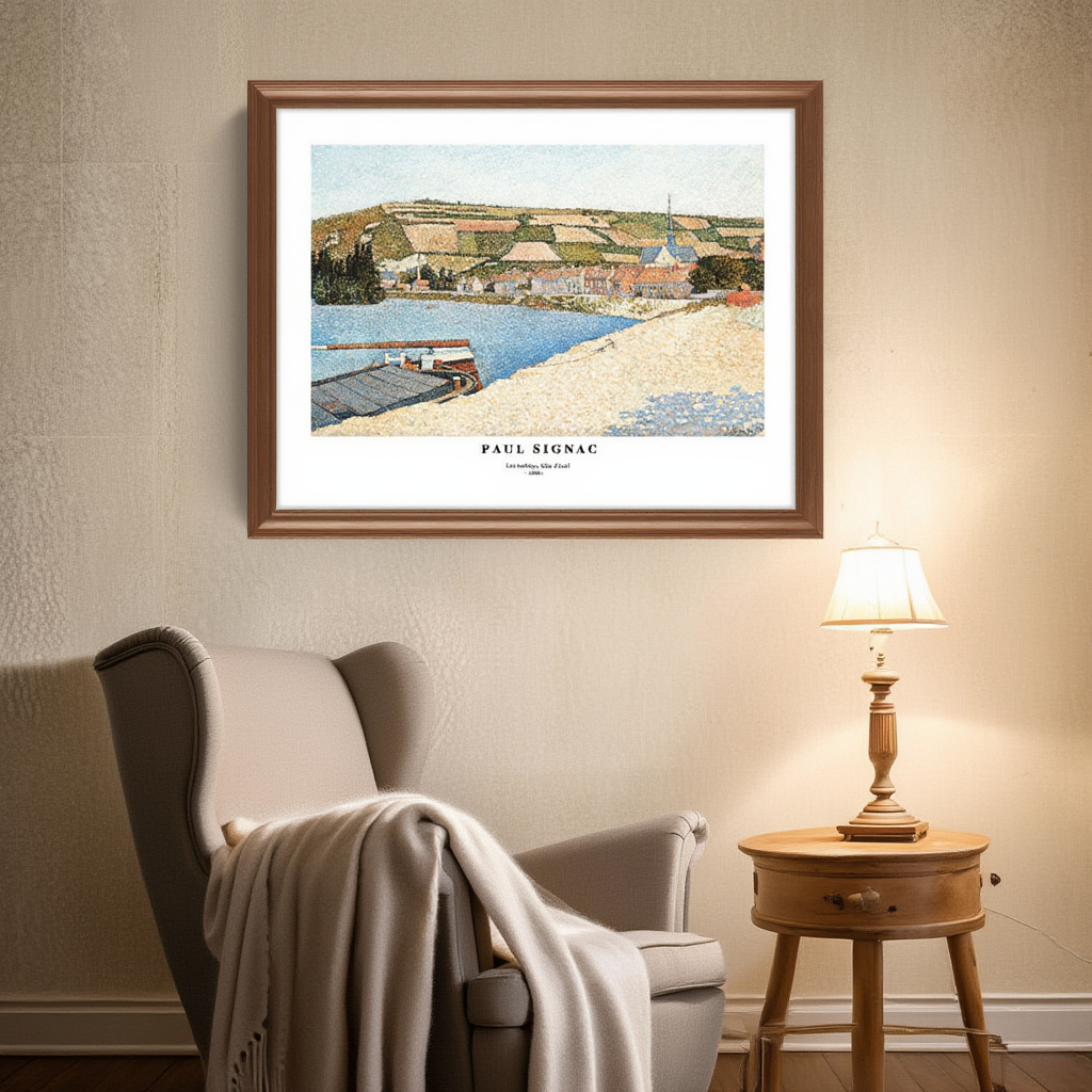 Paul Signac - Les Andelys, Côte d’Aval Poster