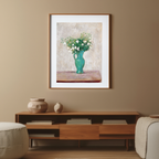 Bouquet in a Green Flower Vase – Tadeusz Makowski (1916) | Post-Impressionist Floral Art Print