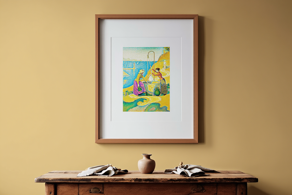 Paul Signac – Femmes Aux Puits – Iconic Neo-Impressionist Art Print