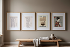 Japanese 4 Prints Harmony – Mix & Match Collection - Hakyarts