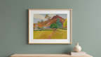 Tahitian Landscape – Paul Gauguin Poster | Post-Impressionist & Symbolist Tropical Art Print - Hakyarts