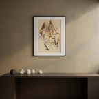 Nature Morte aux Fruits by Louis Marcoussis – Vintage French Cubist Still Life Art Print - Hakyarts