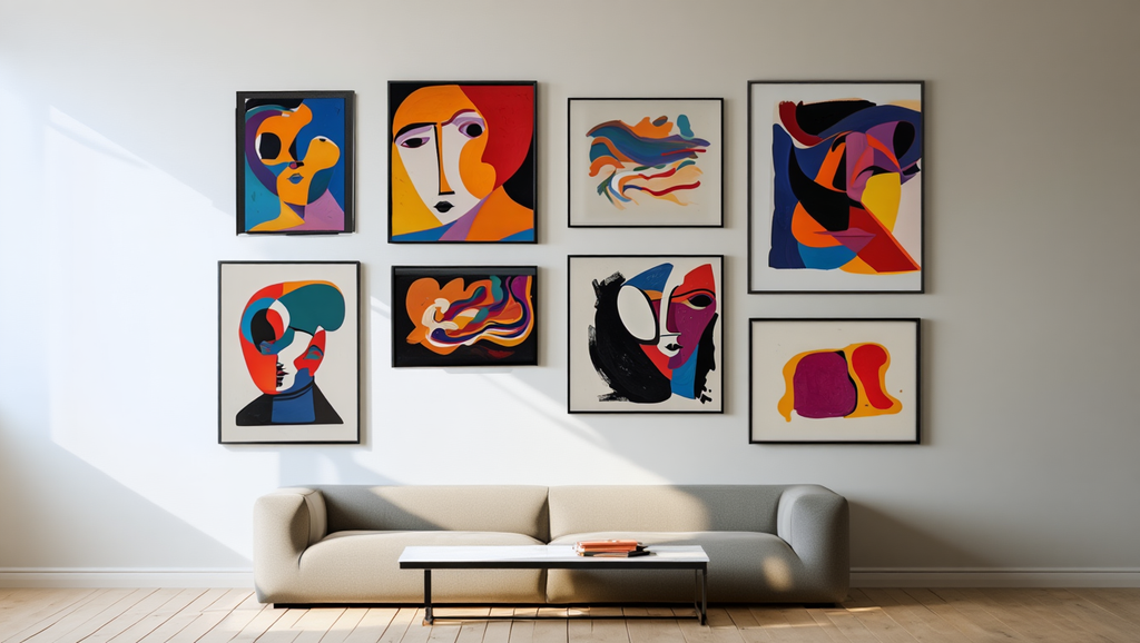 Mixed Picasso & Matisse Abstract Collection – Office Set of 7